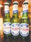  ??  ?? BOTTLES of Peroni beer are seen at an event in West Hollywood, California, Oct. 22, 2015.