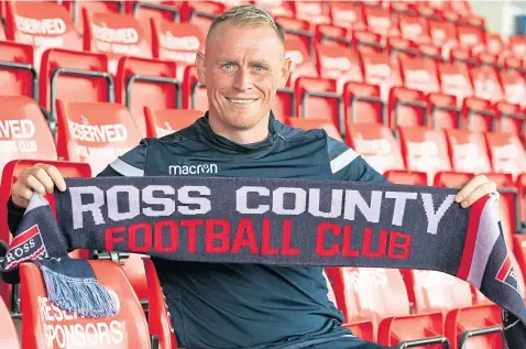  ??  ?? VOICE OF EXPERIENCE: Carl Tremarco has signed a one-year deal with Ross County after leaving Highland rivals Caley Thistle