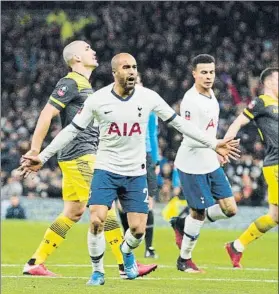  ?? FOTO: EFE ?? Lucas lideró a unos Spurs que estuvieron contra las cuerdas