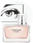  ??  ?? Calvin Klein Women, £57 a little bit cooler, a tad more restrained, with eucalyptus and orange flower.