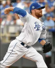  ?? ED ZURGA / GETTY IMAGES ?? Poor drafts and bad free-agent signings such as giving right-hander Ian Kennedy a $70 million, five-year deal have led to the Royals’ slide.