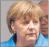  ??  ?? CONCERN: Angela Merkel said ceasefire not implemente­d.
