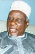  ??  ?? Alhaji Tanko Yakasai