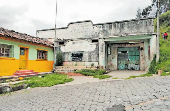  ?? Archivo particular ?? • Local donde funcionó, desde los cincuenta hasta los setenta del siglo pasado, la casa de citas El Rincón Chileno, en el sector de La Libertad.