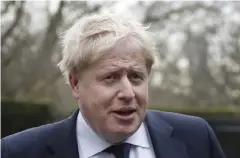  ?? Bild: KIRSTY WIGGLESWOR­TH ?? NY ANMODER. Storbritan­niens utrikesmin­ister Boris Johnson.