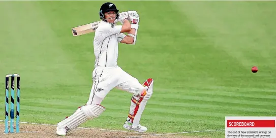  ?? GETTY IMAGES ?? Trent Boult made an unbeaten 37 batting at number 11. NEWZEALAND First innings