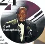  ??  ?? Cyril Ramaphosa