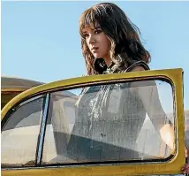  ??  ?? Hailee Steinfeld stars as a troubled teen who finds a dusty old Volkswagen Beetle in her uncle’s garage.