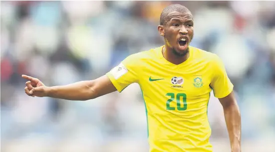  ?? Picture: Gallo Images ?? BAD NEWS. Kamohelo Mokotjo has been ruled out of Bafana’s Afcon qualifier against Nigeria next month.