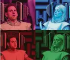  ?? Netflix ?? Jonah Hill and Emma Stone go a little crazy in “Maniac.”