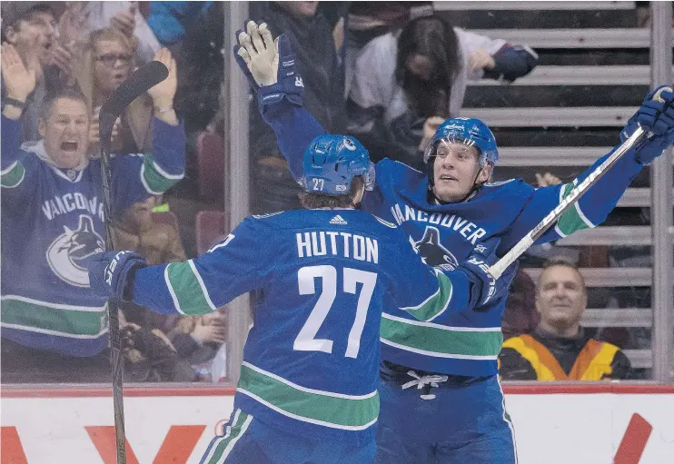  ?? — GETTY IMAGES FILES ?? Bo Horvat deserves to lead the Canucks back into relevance — or at least the chance to — as its next captain. The sooner, the better, says Jason Botchford.