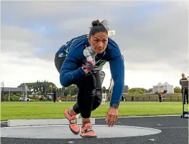  ?? PHOTOSPORT ?? Dame Valerie Adams says many people doubted her journey to a fifth Olympics but she had no doubts herself.