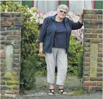  ?? PHOTO: GREGOR RICHARDSON ?? Gone . . . Mornington resident Val Reggett has had two gates stolen.