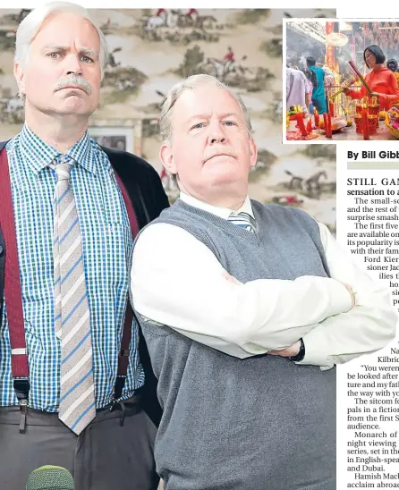  ??  ?? ■
Greg Hemphill and Ford Kiernan’s sitcom has proved endearing in a country where family culture revolves around old folk.