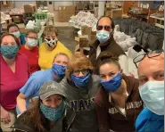  ?? SUBMITTED PHOTO ?? Volunteers have helped Preston’s Pantry continue serving families amid a pandemic.