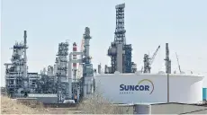  ?? JASON FRANSON/THE CANADIAN PRESS ?? The uptick in Canadian oil supply is credited to output growth at Suncor’s Fort Hills oilsands mine and the Hebron project in offshore Newfoundla­nd, operated by a consortium.