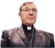  ??  ?? Kardinal George Pell