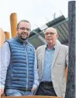  ?? FOTO: KATRIN BÖLSTLER/ARCHIV ?? Alexander Eisele (links) und Hans Steyer haben in der Wählergeme­inschaft FUB/BL 15 Jahre zusammen gearbeitet. Am 26. Mai ist Schluss damit.