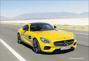  ??  ?? Mercedes-Benz AMG GT