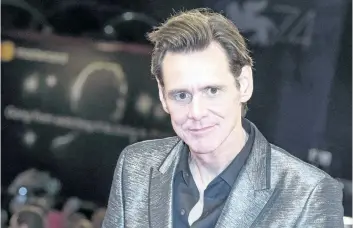  ??  ?? Jim Carrey