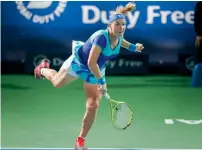  ?? Supplied photo ?? Kuznetsova will be playing in Dubai for the 14th time, missing just one year since her debut in 2003. —