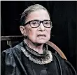  ?? JABIN BOTSFORD WASHINGTON POST ?? Justice Ruth Bader Ginsburg, 85, is recuperati­ng from cancer surgery and working from home.