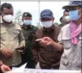  ?? MONDULKIRI PROVINCIAL ADMINISTRA­TION ?? Mondulkiri provincial governor Svay Sam Eang urged officials and local authoritie­s to intensify efforts to prevent forest crimes and illegal logging as these activities have increased.