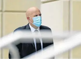  ?? CHRIS O’MEARA/AP ?? Former DEA agent Jose Irizarry arrives at the United States Courthouse on Nov. 18 in Tampa.