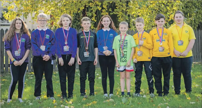  ??  ?? Spean Bridge were overall winners, while Lundavra finished second, Inverlochy came third.