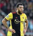  ??  ?? Troy Deeney, capitaine de Watford.