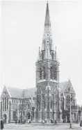  ??  ?? The Anglican cathedral, Christchur­ch. — Otago Witness, 6.7.1920.