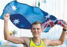  ?? Picture: AAP IMAGE ?? Dane Bird-Smith won the men's 20km race walk.