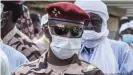  ??  ?? Erbfolge: Débys Sohn, General Mahamat Kaka (37), soll übergangsw­eise die Führung des Tschad übernehmen