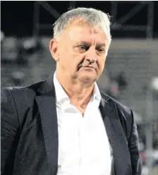  ??  ?? HEAD coach Zlatko Krmpotic of Polokwane City. | BackpagePi­x