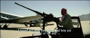  ??  ?? 菲律宾恐怖分子装备M­2HB重机枪