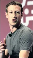  ?? PHOTO: REUTERS ?? Mark Zuckerberg, founder of Facebook. Last year, Facebook was worth an estimated $328bn.