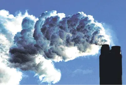  ??  ?? Burning issue: Plans are in place to make the EU climate neutral by 2050