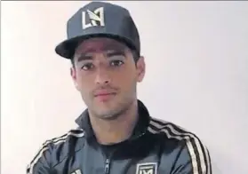  ?? FOTO: TWITTER CARLOS VELA ?? Carlos Vela, luciendo los colores de Los Angeles Football Club