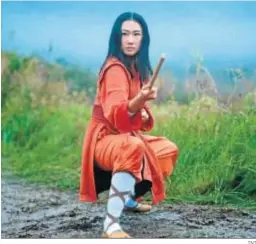  ?? TNT ?? Olivia Liang como Nicky, la nueva protagonis­ta de ‘Kung Fu’.