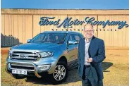  ?? /File picture ?? Marketing mission: Ford MD Casper Kruger is working to improve customers’ experience by building better relationsh­ips.