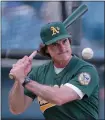  ?? AP FILE PHOTO ?? Hall of Fame manager Tony La Russa had a disappoint­ing playing career, but he delivered a noteworthy hit for the A’s in 1968.