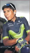  ??  ?? BATALLA.Nairo Quintana debe ser otro de los que se lancen al ataque en las próximas etapas de este Tour de Francia.