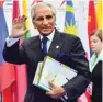  ?? – Photo file ?? UNDER PRESSURE: Tariq Fatemi, 72, is considered as a trusted aide of the prime minister and his removal is a setback for the government of Sharif who is already under pressure due to Panama case verdict.