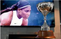  ?? PHOTO: PHOTOSPORT ?? Serena Williams will play at the 2017 ASB Classic.