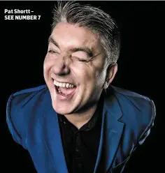  ??  ?? Pat Shortt – SEE NUMBER 7