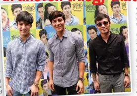  ??  ?? Marco and Kean Cipriano
Albie Casiño, Joseph
“Triptiko” actors