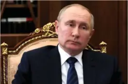  ?? MIKHAIL KLIMENTYEV, SPUTNIK/AP/NTB ?? Vladimir Putin har endret grunnloven, slik at han reelt kan sitte som president på livstid.