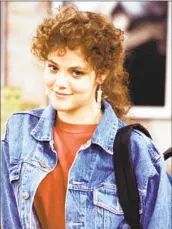  ?? CBS Photo Archive ?? REBECCA SCHAEFFER played a bubbly, innocent teen on the sitcom “My Sister Sam” from 1986 to 1988.