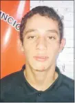  ??  ?? Raúl Estiven Giménez, supuesto asesino de un líder aborigen.