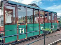  ??  ?? Left: Restored Hythe Pier Railway carriage No. 4 was relaunched on May 29. ALAN TITHERIDGE